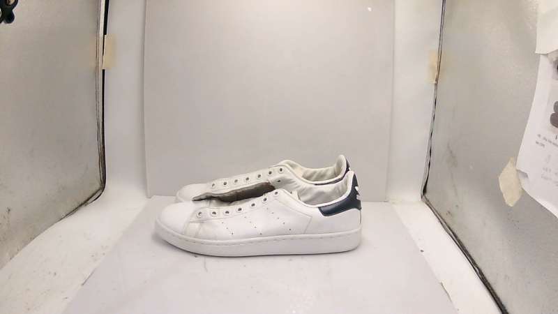 Sepatu Sneakers Adidas Stan Smith White Navy Leather