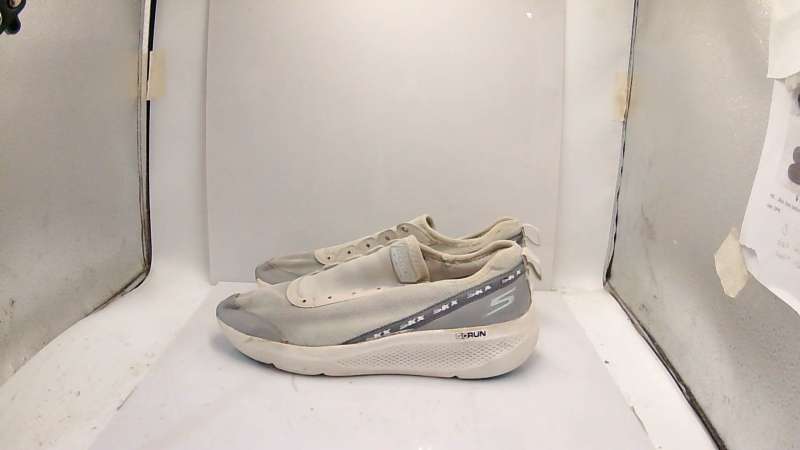 Sepatu Sneakers Skechers Go Run White Grey Blue (Tanpa Tali)