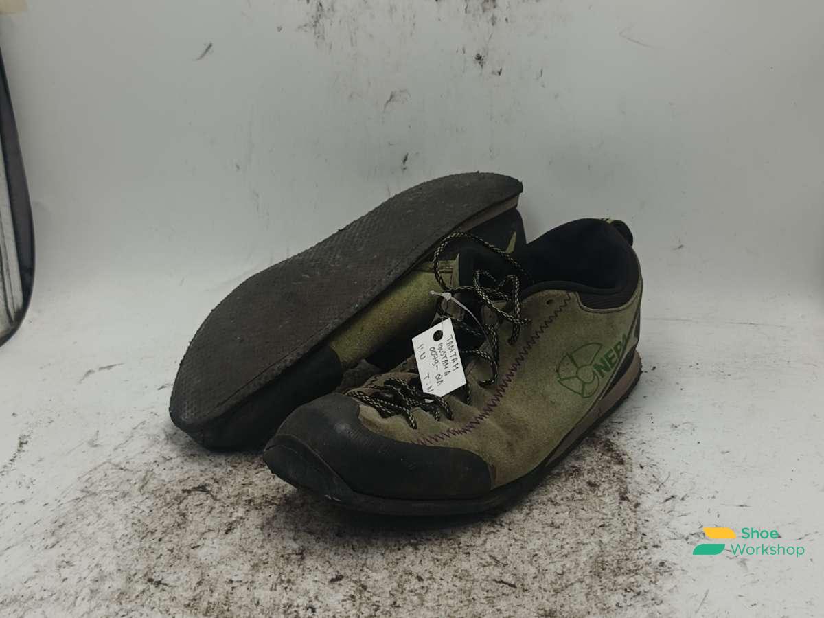 MIDSOLE FLAT Deep Clean Sebelum